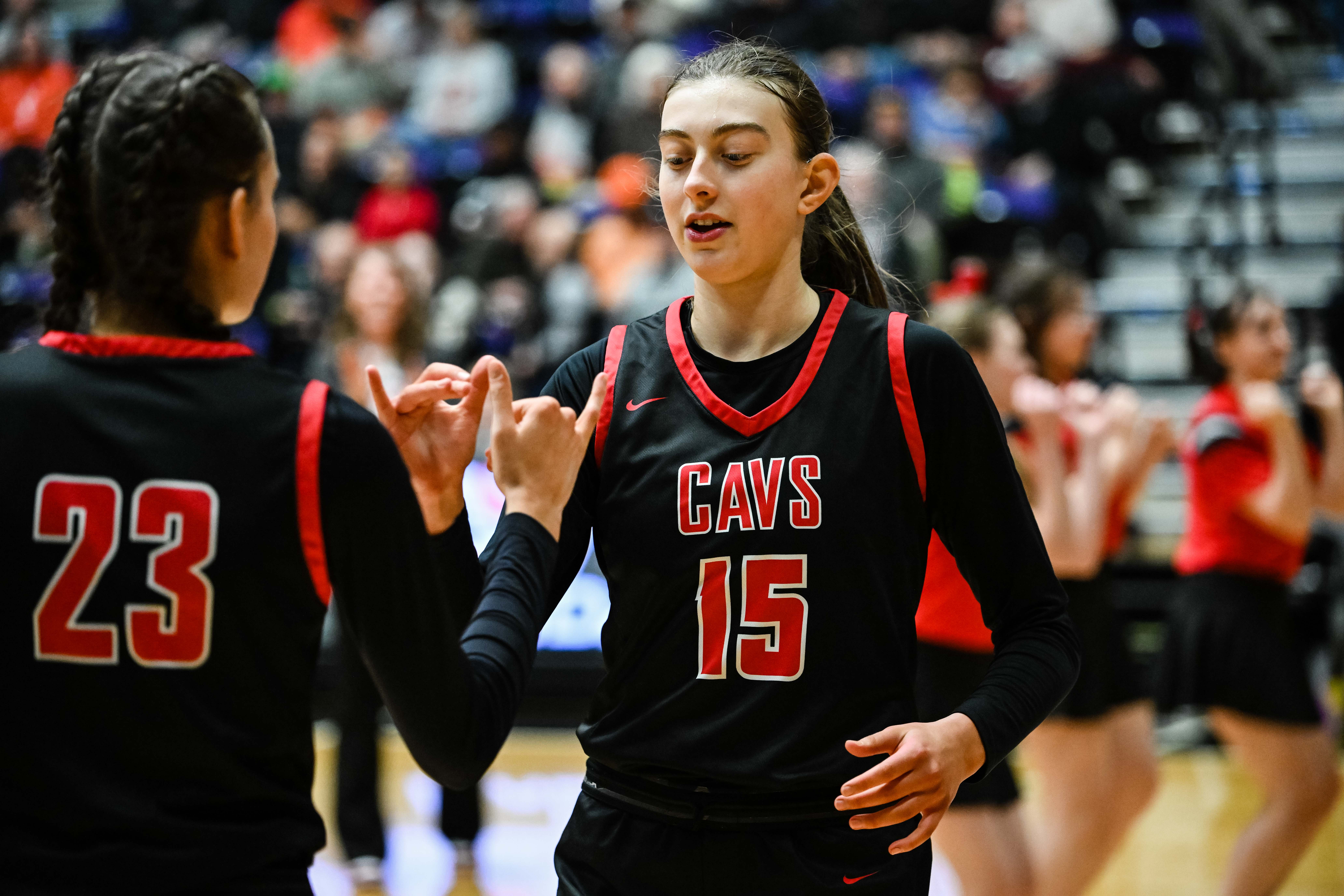 Clackamas Beaverton 6A Oregon girls basketball quarterfinal Naji Saker 1 -3